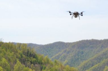A eficiência de dados geográficos com drones