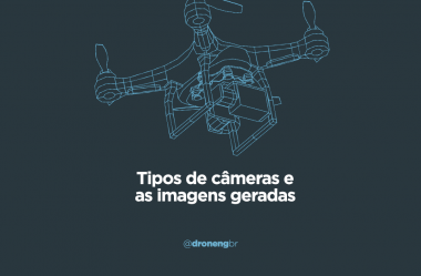 Tipos de câmeras para drones e as imagens geradas