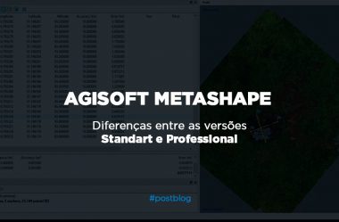Agisoft Metashape: diferenças entre as versões Standard e Professional