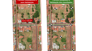 diferença de um projeto preciso e acurado de um preciso e não acurado.